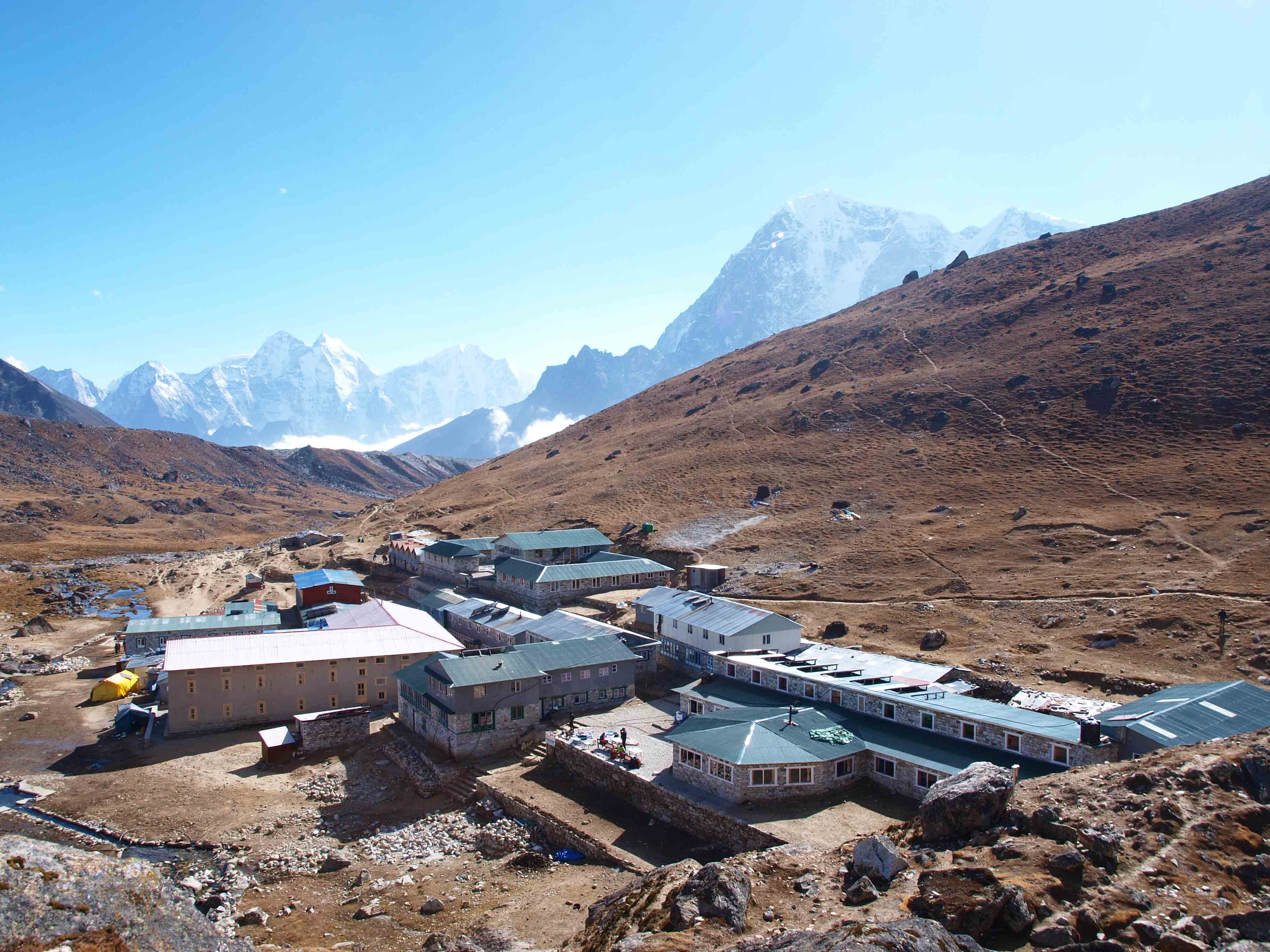 View on Lobuche, Everest Base Camp Trek