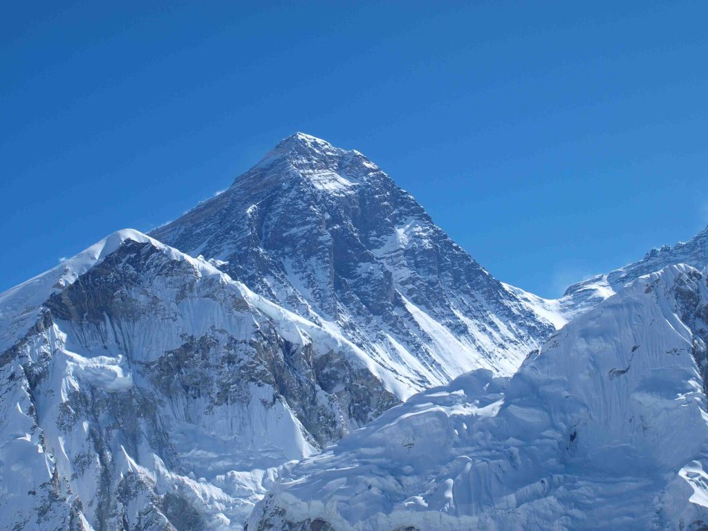 Majestic Mt. Everest up close